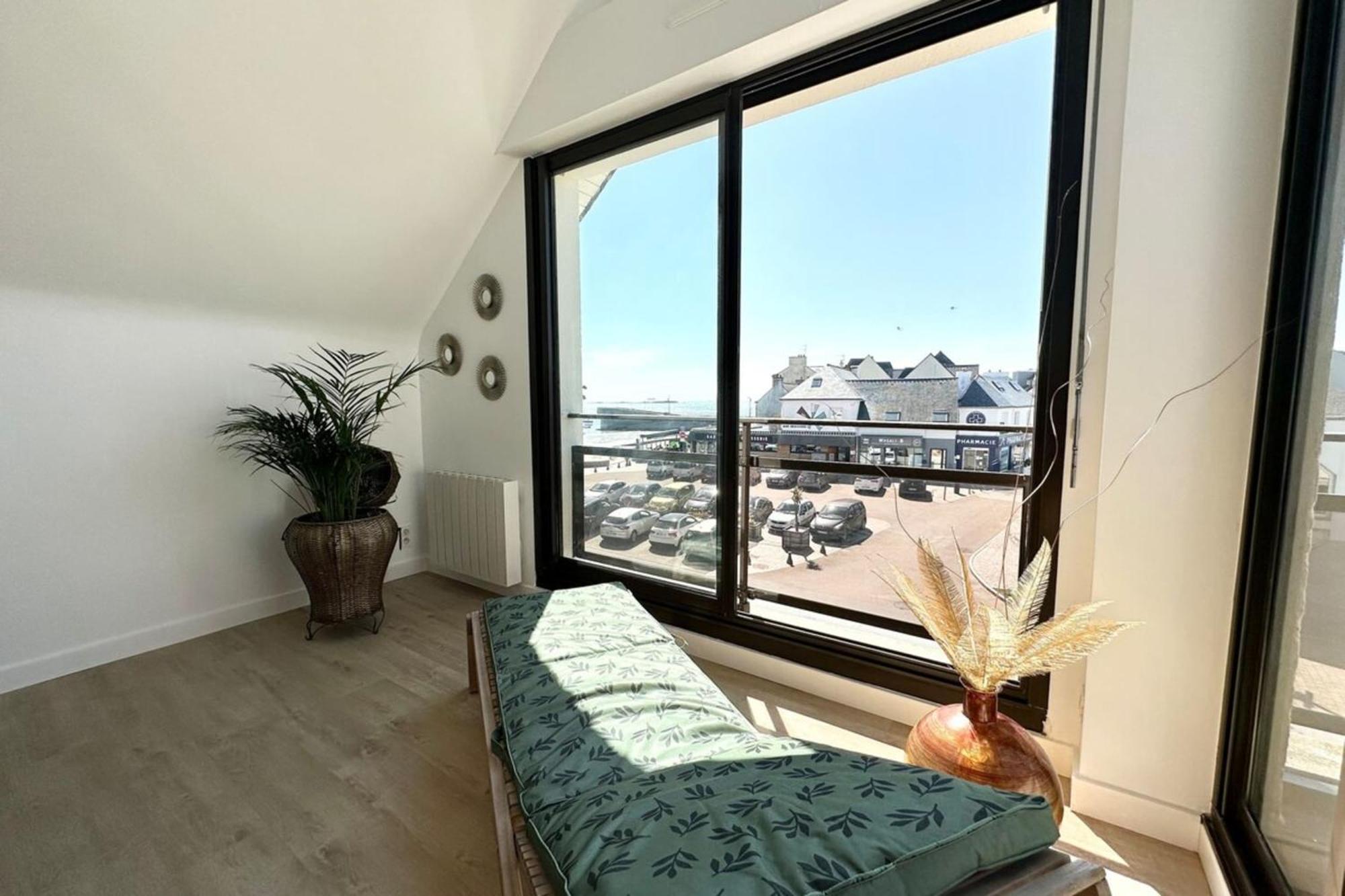 T2 Neuf Top Cocooning Terrasse - Face A La Mer Ploemeur Exterior foto